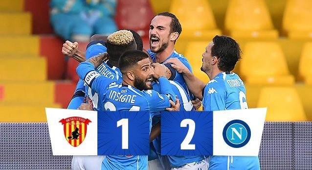 Video bàn thắng Benevento 1-2 Napoli | Vòng 5 Serie A 2020/21